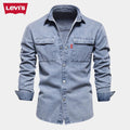 LV™ Camicia in Denim Casual Premium