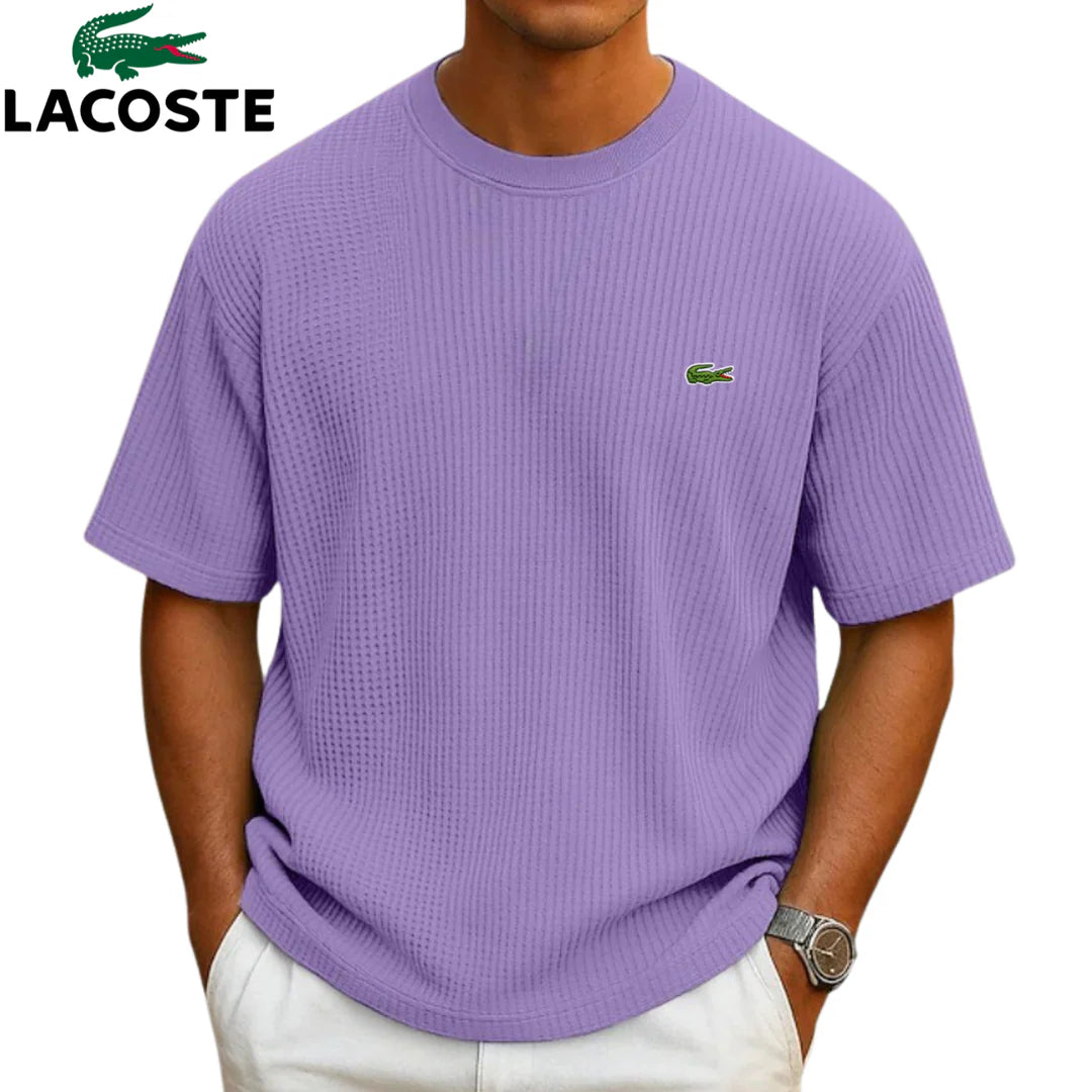 Maglia Girocollo in Tessuto Waffle per Tutti i Giorni | SALDI DI LIQUIDAZIONE