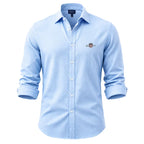 GT® Camicie Uomo a Maniche Lunghe