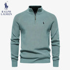 Maglione in lana con zip a un quarto | Saldi