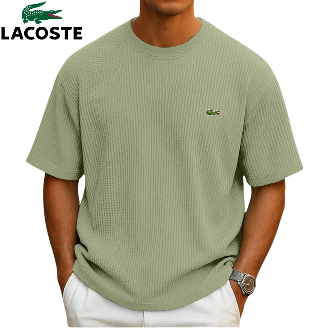 Maglia Girocollo in Tessuto Waffle per Tutti i Giorni | SALDI DI LIQUIDAZIONE