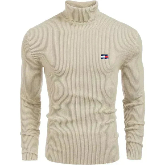 Maglione classico a collo alto TH