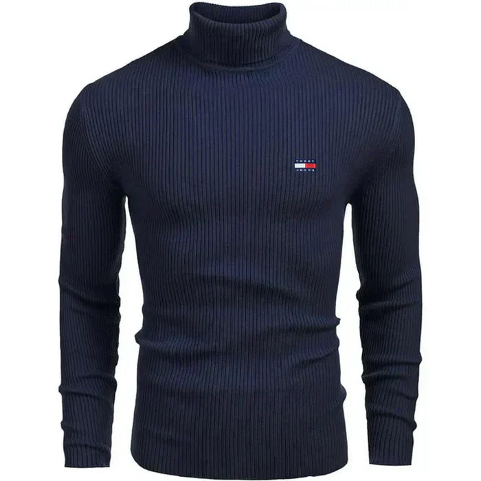 Maglione classico a collo alto TH