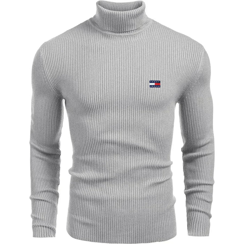 Maglione classico a collo alto TH