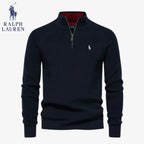 Maglione in lana con zip a un quarto | Saldi