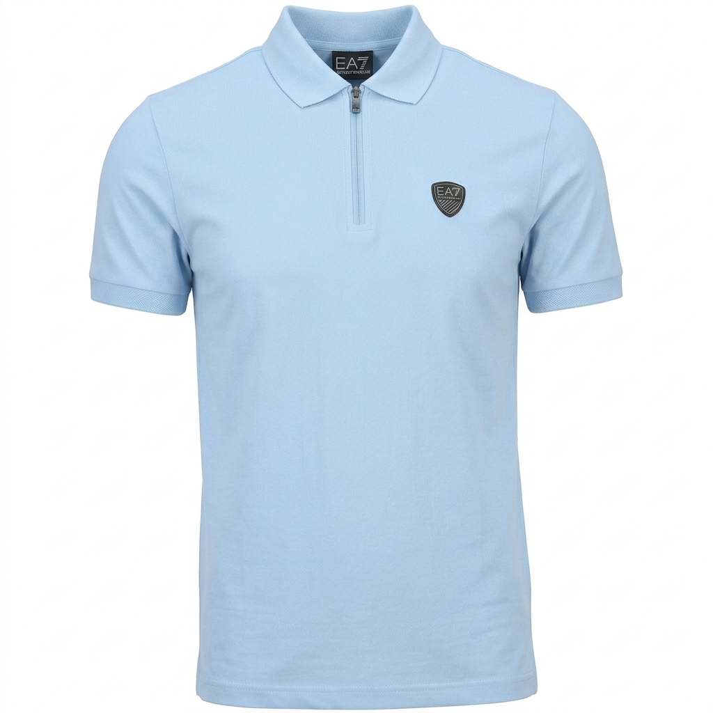 Polo con mini-logo “lux identity”