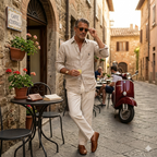 Camicia “The Caldwell” di  Lauren in lino