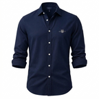 GT® Camicie Uomo a Maniche Lunghe