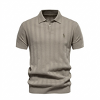 Polo Uomo Premium con Texture Elegante