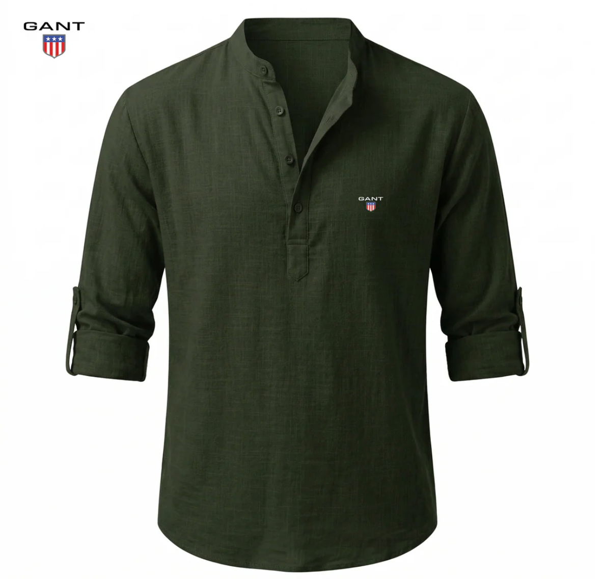GT® Camicia Henley Casual