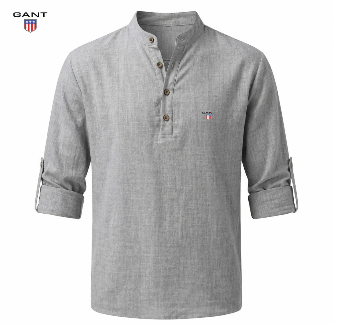 GT® Camicia Henley Casual