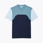 LC™ | T-Shirt in Jersey di Cotone Color Block | SALDI DI LIQUIDAZIONE
