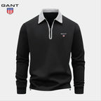 GT™ Maglia Elegante in Maglia con Zip a Mezza Lunghezza