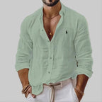 Camicia in Lino Traspirante da Uomo
