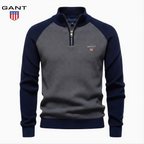 GT™ Maglia Elegante in Maglia con Zip a Mezza Lunghezza