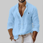Camicia in Lino Traspirante da Uomo