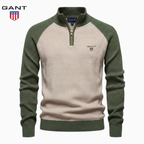 GT™ Maglia Elegante in Maglia con Zip a Mezza Lunghezza